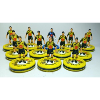 Subbuteo Andrew Table Soccer Aris 1982=83 on Special WSB Professional Bases